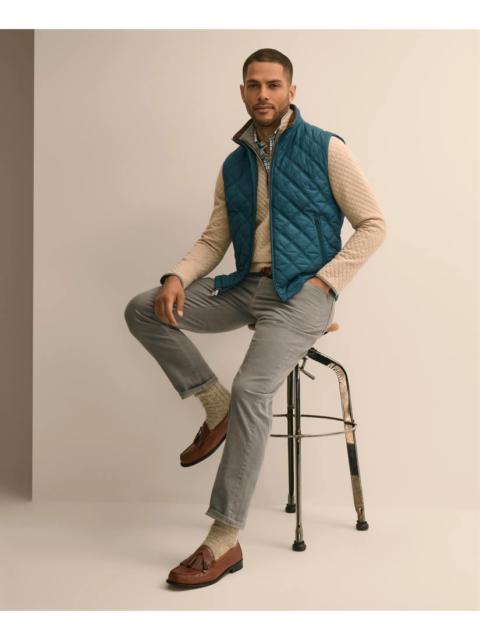 Brooks Brothers Paddock Diamond Quilted Vest