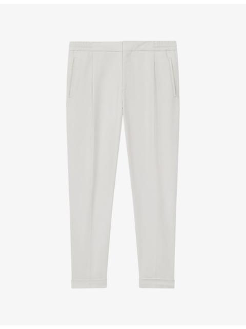 REISS Brighton relaxed-fit tapered woven trousers