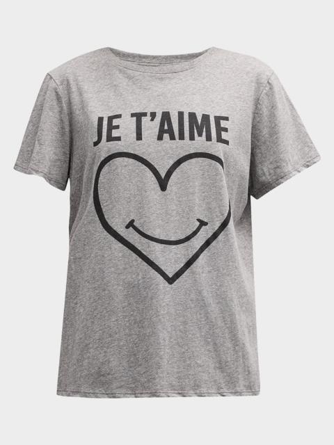 Cinq à Sept Smiling Heart Graphic T-Shirt