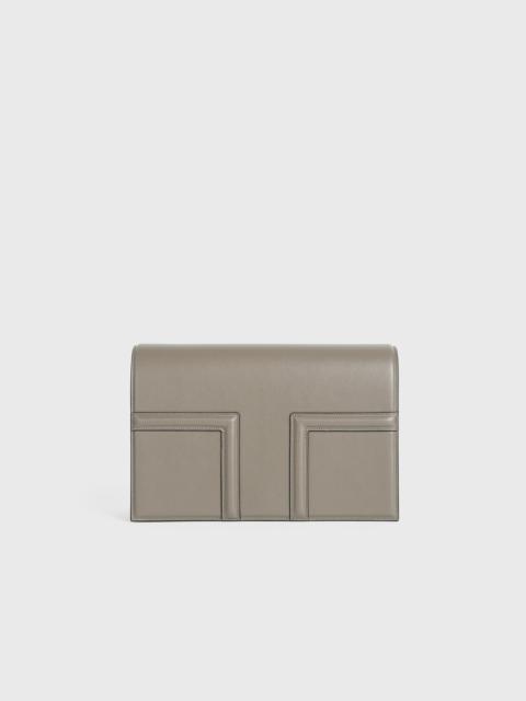 T-Flap bag taupe
