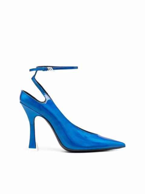 slingback pointed toe pumps