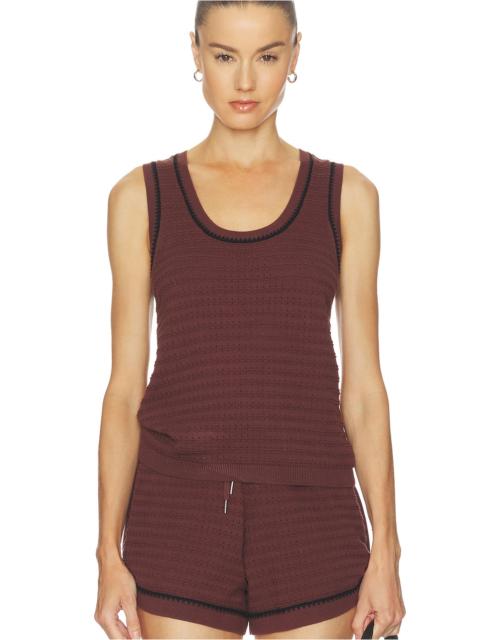 VARLEY Gideon Knit Tank