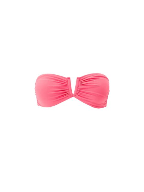 MELISSA ODABASH ALBA CORAL BIKINI TOP
