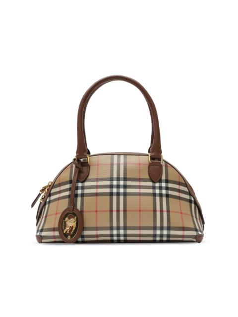 Burberry Women's Primrose Small Check Top Handle Bag - Archive Beige