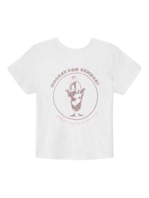 RE/DONE sundae graphic tee