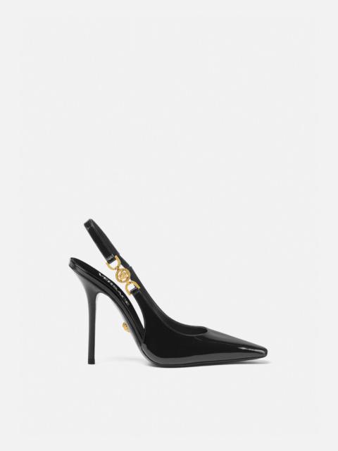 VERSACE Medusa '95 Slingback Pumps 110 mm