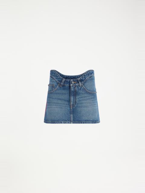 Jean Paul Gaultier THE JPG DENIM MINI SKIRT