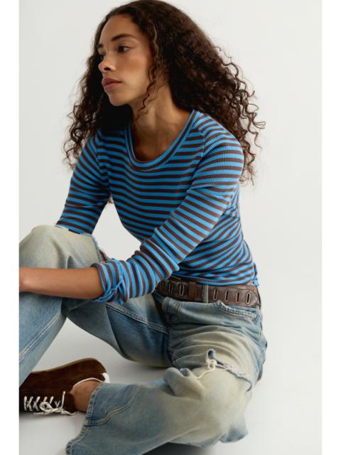 FREE PEOPLE We The Free Easy Does It Striped Tee