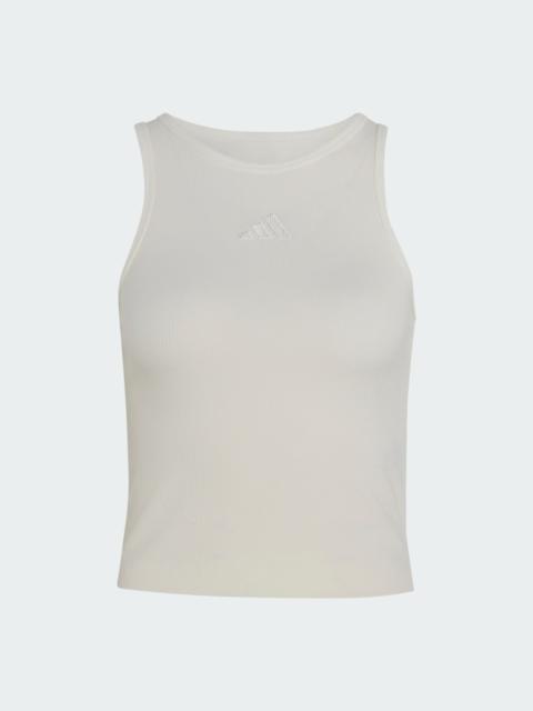adidas ADIDAS KIT SMALL LOGO RIB TANK Top