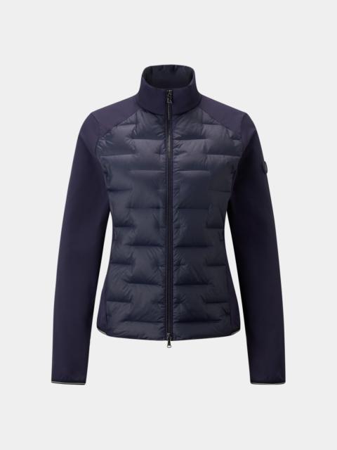 BOGNER Loria hybrid down jacket in Navy blue