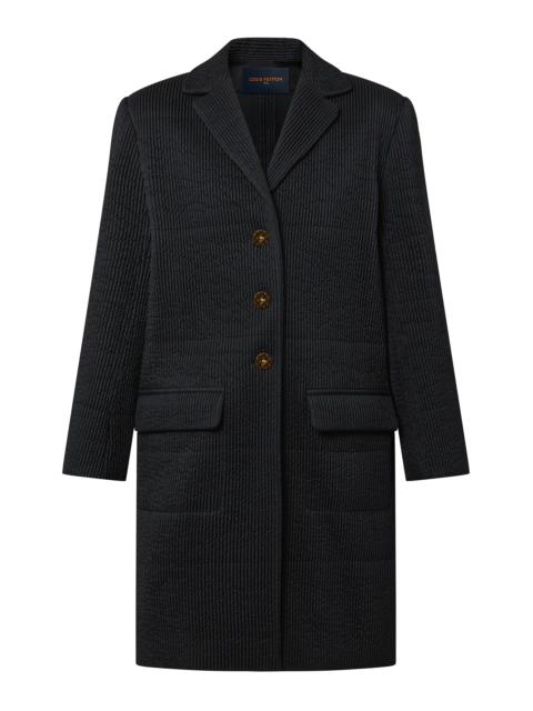 Louis Vuitton Quilted Nylon Long Coat
