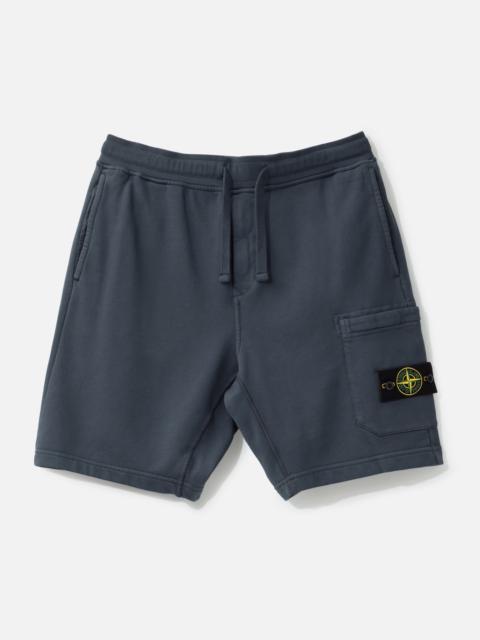 Stone Island ORGANIC COTTON FLEECE JOGGER SHORTS