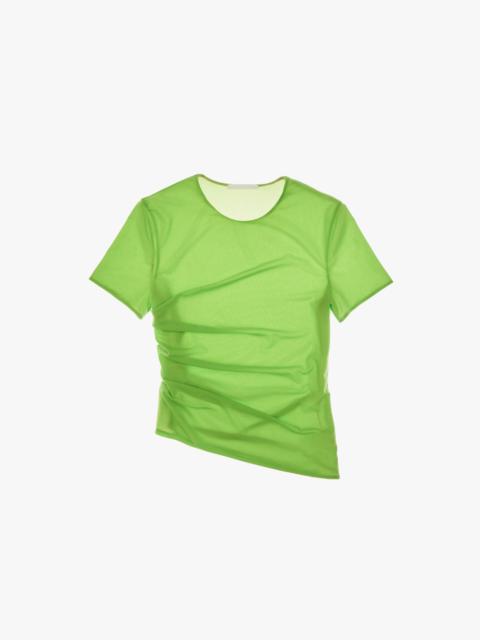 RUCHED REVERSIBLE TEE