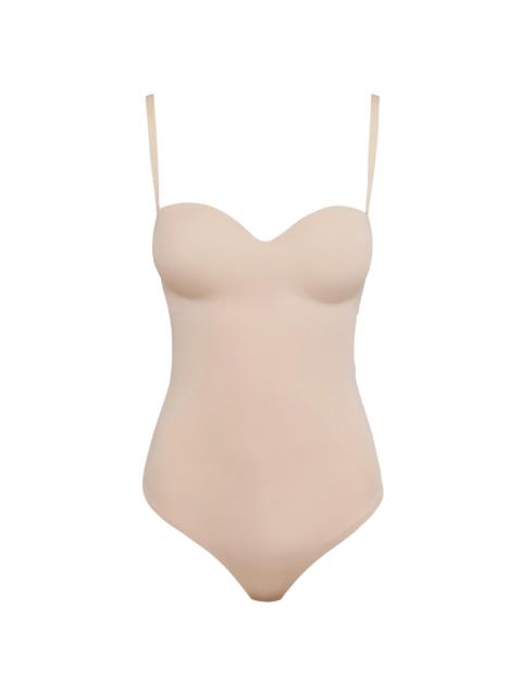 Wolford Women's Mat de Luxe Thong Bodysuit - Powder
