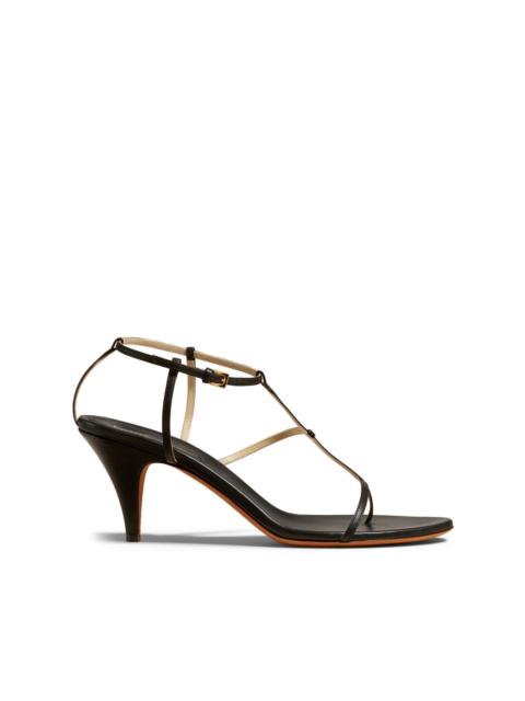KHAITE The Jones 75mm leather sandals