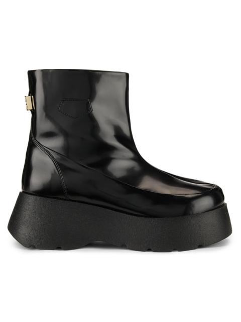 GANNI Women's Kat Platform Ankle Boots - Black