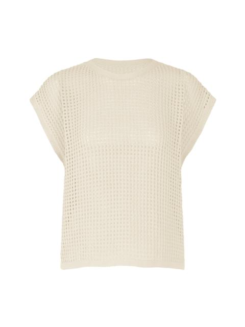 Pleats Please Issey Miyake FISHNET KNIT