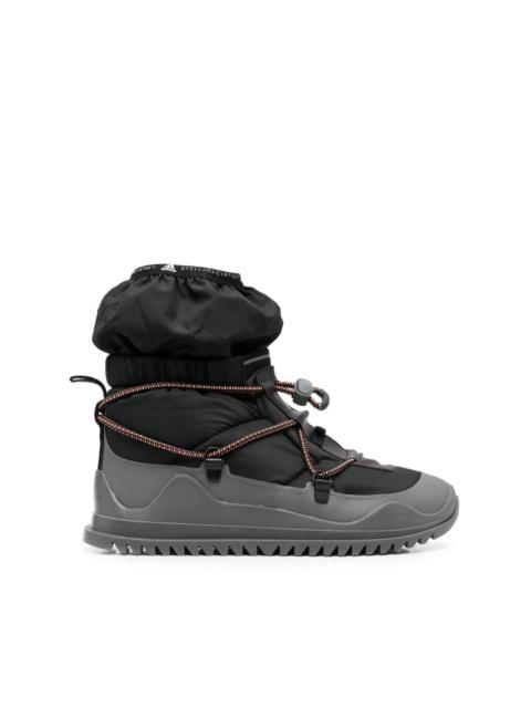 adidas logo-print drawstring boots