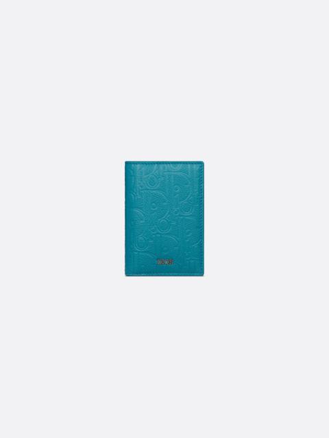 Dior Vertical Bifold Card Holder