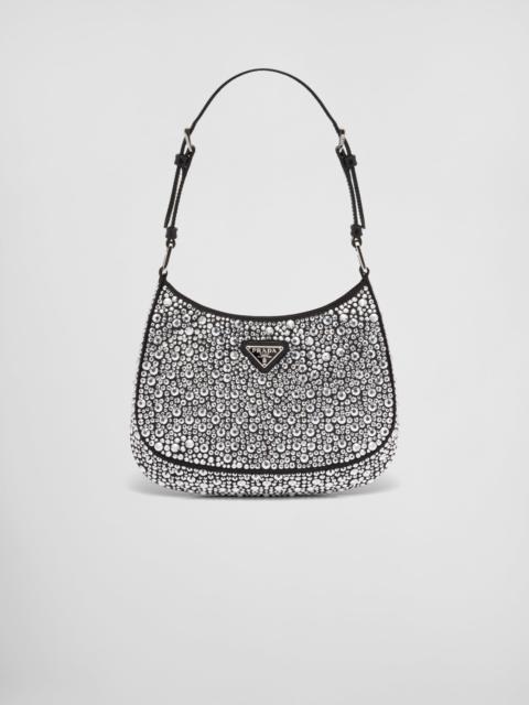 Prada Prada Cleo satin bag with crystals