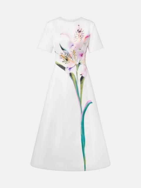 LEO LIN Caroline floral midi dress