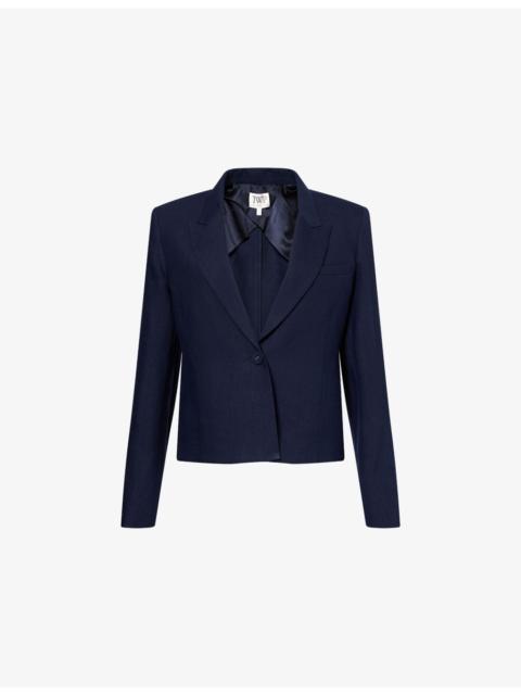 TWP Sawyer Single-Breasted Linen Blazer