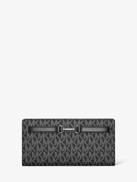MICHAEL KORS Carson Large Signature Logo Wallet