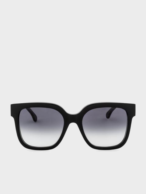 Paul Smith Black 'Delta' Sunglasses