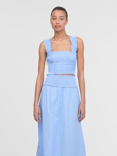 Hill House Home The Azalea Nap Top - Blue Stripe