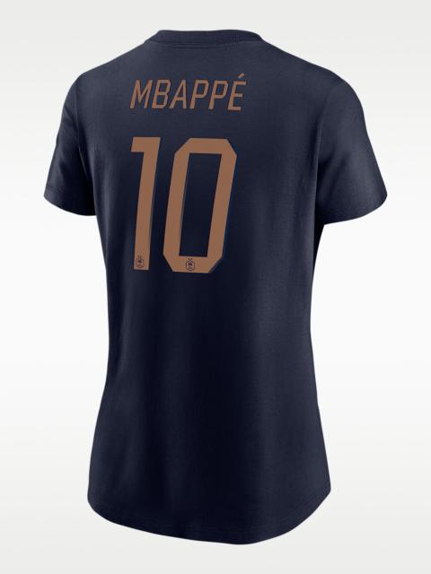 Nike Kylian Mbappé FFF Women's Nike Soccer T-Shirt
