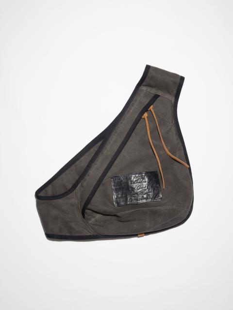 Acne Studios Sling backpack - Grey/black