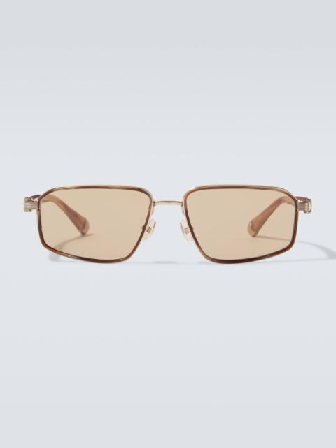 Brunello Cucinelli Jarama rectangular sunglasses