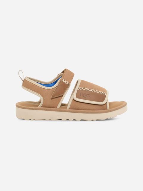 UGG ® Men's Goldencoast Strap Sandal Suede Sandals in Sand/Santorini