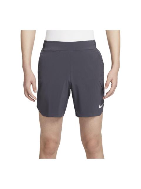 Nike Nike Court Dri-FIT Slam Tennis Shorts 'Gridiron White' DV0705-015