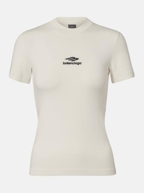 BALENCIAGA 3B Sports Icon cotton-blend jersey T-shirt