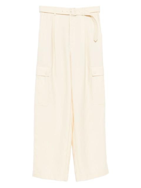 AURALEE structured double cloth cargo pants