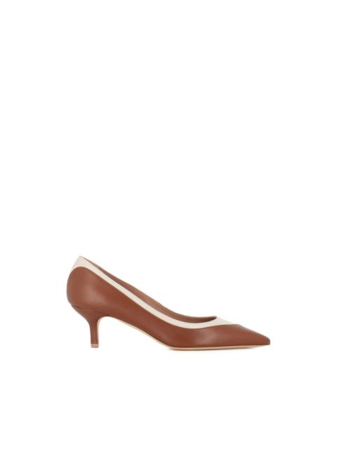 MALONE SOULIERS pointed toe two-tone pumps