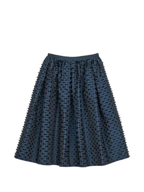 CECILIE BAHNSEN Mala fil-coupé skirt