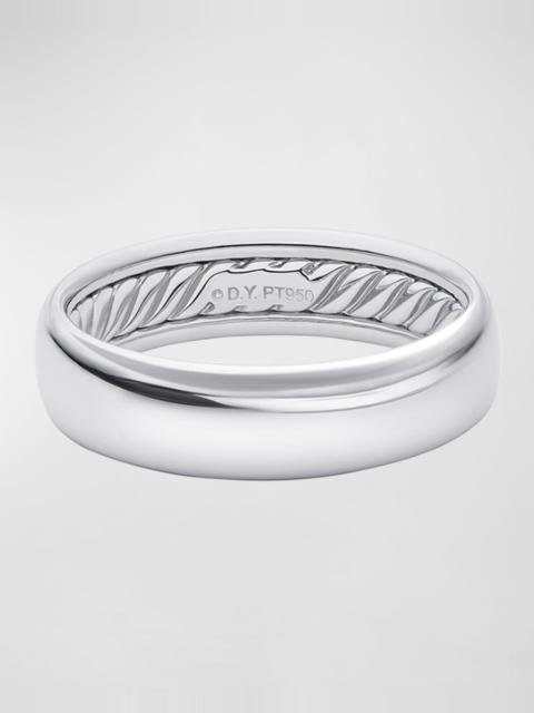 DAVID YURMAN Men's DY Classic Band Ring in 18K Gold, 6mm