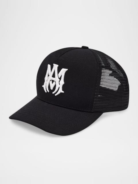 AMIRI Men's MA Logo Trucker Hat