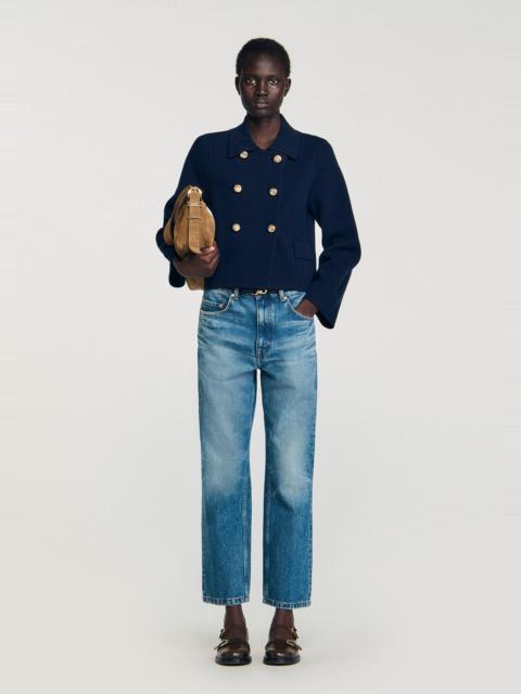 Sandro DOUBLE-BREASTED CARDIGAN