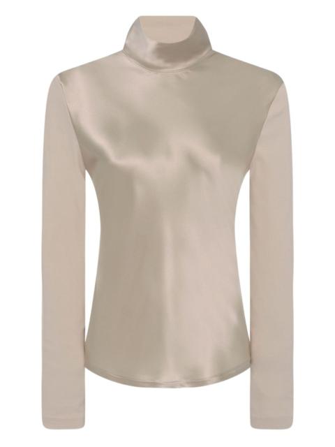 ROSETTA GETTY turtleneck combo T-shirt