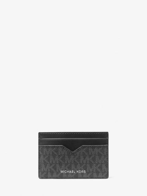 MICHAEL KORS Hudson Logo Card Case