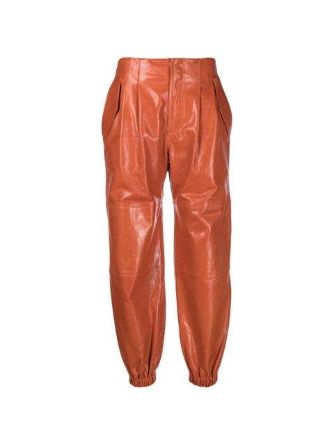 ULLA JOHNSON Cyrus leather trousers