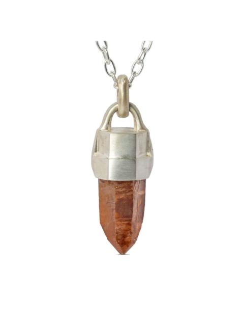 Parts of Four Talisman iron-quartz pendant necklace