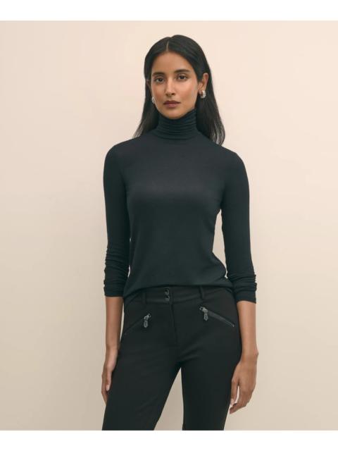 Brooks Brothers Lightweight Modal Cashmere Turtleneck