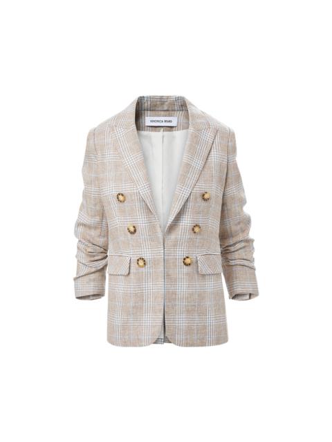 VERONICA BEARD BEACON LINEN DICKEY JACKET