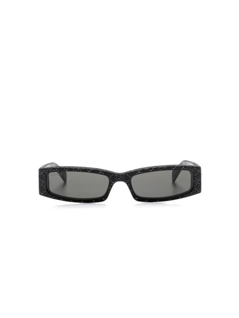 GUCCI rectangle-frame sunglasses
