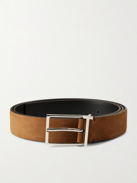 TOM FORD 2.8cm Nubuck Belt