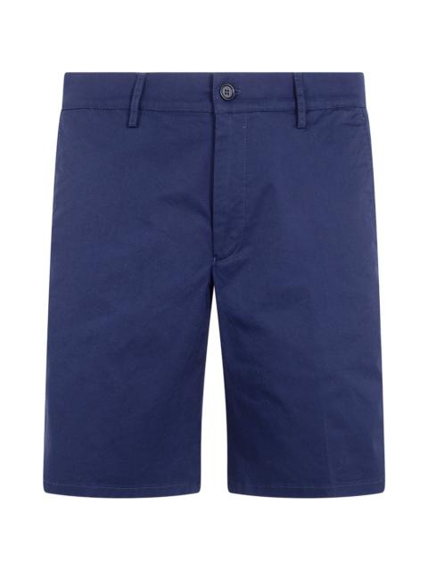 Aspesi logo-patch shorts
